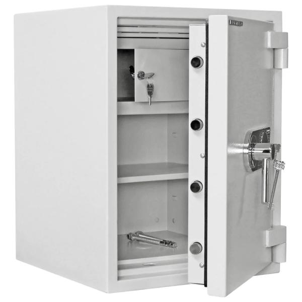 Rottner Wertschutzschrank EN2 Diamant Fire PO65 Doppelbartschloss lichtgrau T05910